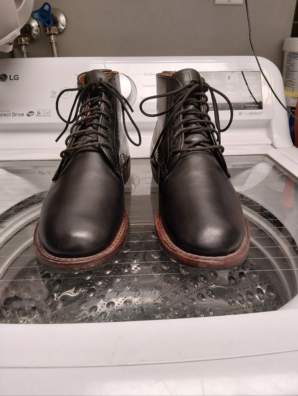 Red Wing Shoes Black Leather Sheldon Boots